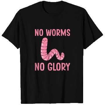 Discover Backprint Compost Worm Breeding Worm Farmer T-Shirts
