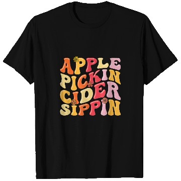 Discover Apple Cider Fruit Picker Harvest Season Funny Apple Picking T-Shirts