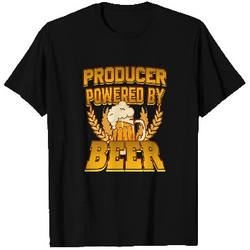 Discover Producer Powered By Beer T-Shirts
