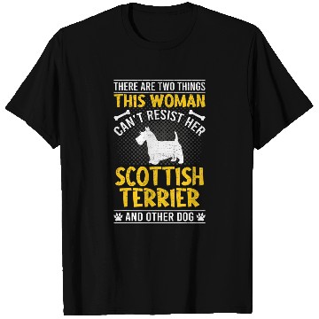 Discover Scottish Terrier Pet Woman Cant Resist Her T-Shirts