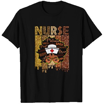 Discover melanin nurses black history black women junenth african T-Shirts