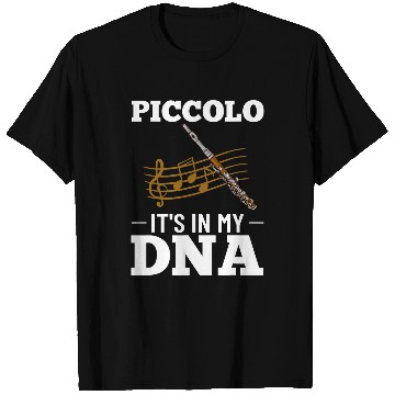 Discover Funny Flute Piccolo Instrument Music Flute Player Beginner Lesson 63 T-Shirts