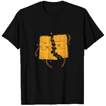 Discover filled Waffle Dough Pastry Baker Snack T-Shirts