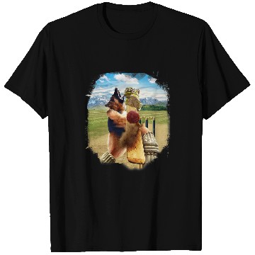 Discover German Shepherd Pet Playing Cricket T-Shirts