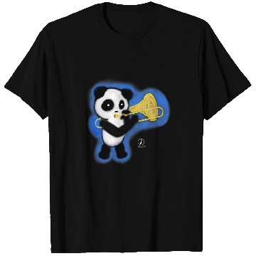Discover Funny trombones Bear Panda Playing trombones Cute Bears T-Shirts