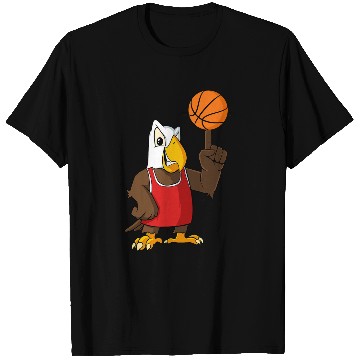 Discover Sport Basketball Bald Eagle T-Shirts