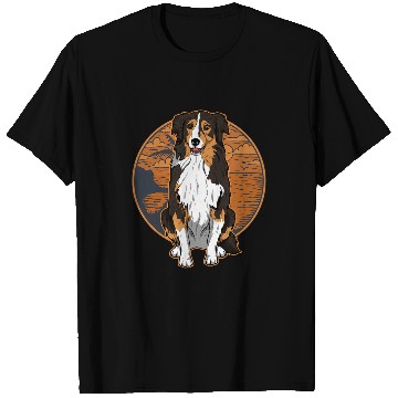 Discover Australian Shepherd Pet Aussi Vintage 0 T-Shirts