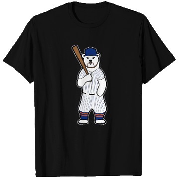Discover Sport Baseball Polar Bear Pete T-Shirts