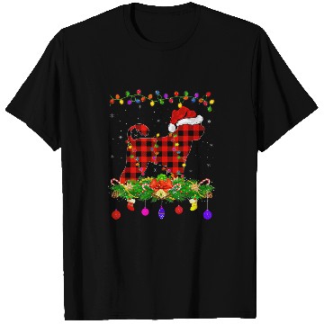 Discover Portuguese Pet Buffalo Matching Christmas Pajama Top T-Shirts