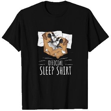 Discover Boxer Pet Official Sleep 348 T-Shirts