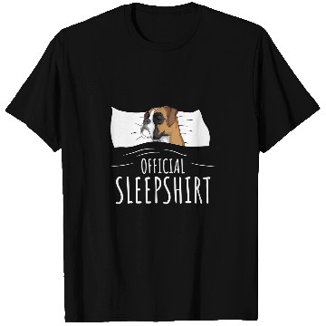 Discover Boxer Pet Official Sleep 358 T-Shirts