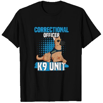 Discover K9 Pet Correctional Officer K9 Police Officer Gifts Law Enforcement T-Shirts