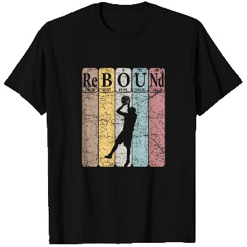 Discover Sport Basketball Periodic Table Elements Science Nerd Basketballer T-Shirts