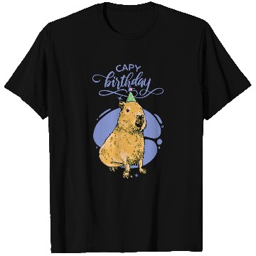 Discover capybaras Mammal Birthday capybaras 1 T-Shirts