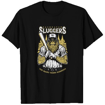 Discover Sport Baseball bigfoots Baseball Player Coachs Funny Cryptid Sasquatch Team T-Shirts