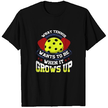 Discover Sport Pickleball funny gift when tennis grows up T-Shirts