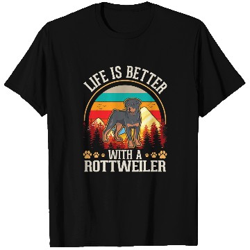 Discover Rottweiler Pet Life is better with a Rottweiler 3 T-Shirts