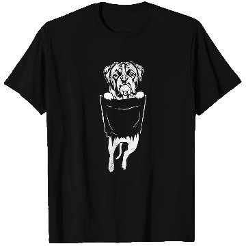 Discover Boxer Pet RIPPED THE POCKET T-Shirts