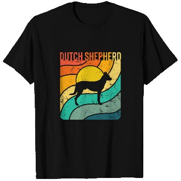 Discover Dutch Shepherd Pet vintages Sunset Mom Dad T-Shirts
