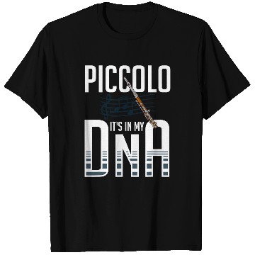 Discover Funny Flute Piccolo Instrument Music Flute Player Beginner Lesson 68 T-Shirts
