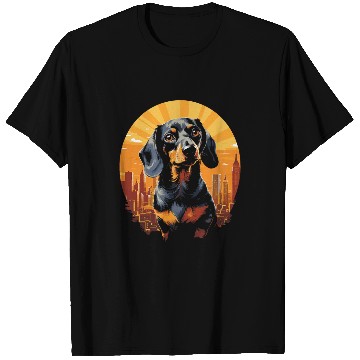 Discover Dachshund Pet in Manhattan 1 T-Shirts