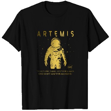 Discover NASA Artemis Mission Astronaut 1 T-Shirts