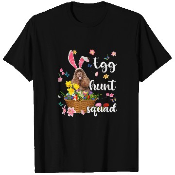 Discover Cocker Spaniel Pet American Cocker Spaniel Happy Easter Day Colorful Egg Hunt T-Shirts
