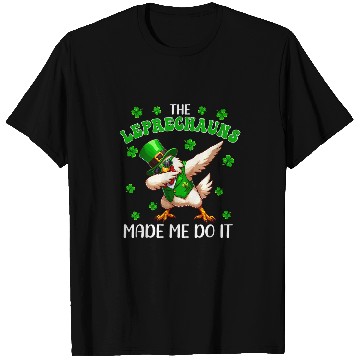Discover The Leprechauns Do It Patricks Day Shamrocks Chicken T-Shirts
