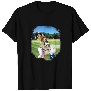 Discover Sport Baseball Cat Baseball Lover Maine Coon Cat Playing T-Shirts