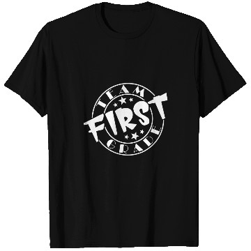 Discover Team First Grade Level Up 1st Grade Squad Cool Boys Girls T-Shirts