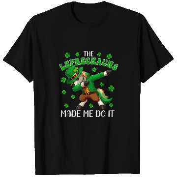 Discover The Leprechauns Do It Patricks Day Shamrocks Horse T-Shirts
