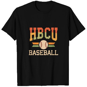 Discover Sport Baseball HBCU baseball Black college Alumni Retro Apparel T-Shirts