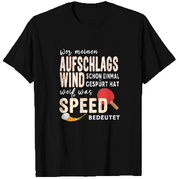 Discover Sport Ping Pong Player T-Shirts