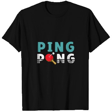Discover Sport Ping Pong Smash Paddle Racket Sports T-Shirts
