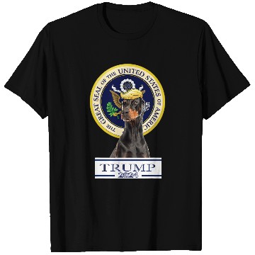 Discover Doberman Pet Trump 04 Doberman Pinscher T-Shirts