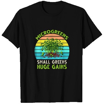 Discover Microgreens Broccoli Cotyledon Microgreens Seeds Sprout 21 T-Shirts