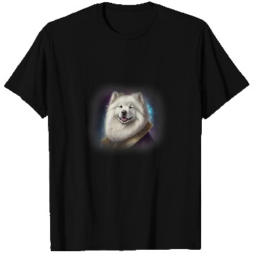 Discover Samoyed in space T-Shirts
