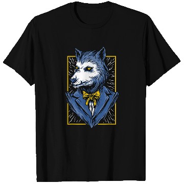 Discover Coyote Mammal Elegant wolfs character T-Shirts