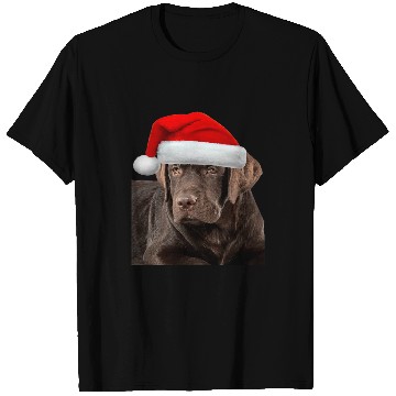 Discover Labrador Pet Chocolate Lab Labrador Retriever Dog Christmas T-Shirts