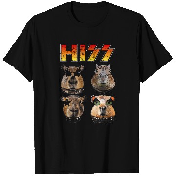 Discover capybaras Mammal Hiss capybaras Animals Lover Cute Kawai Classic Art T-Shirts
