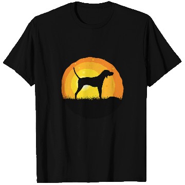 Discover Coonhound Pet Treeing Walker Coonhound Dog Retro 11 T-Shirts