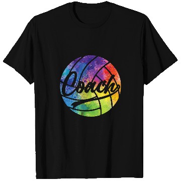 Discover Sport Volleyball Cute Funny Volleyball Coach T-Shirts