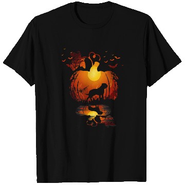 Discover English Mastiff Pet Dog In The Pumpkin Halloween Autumn T-Shirts
