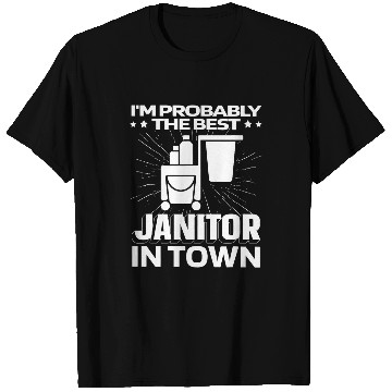 Discover Funny Janitor Custodian Caretaker 2Janitor T-Shirts
