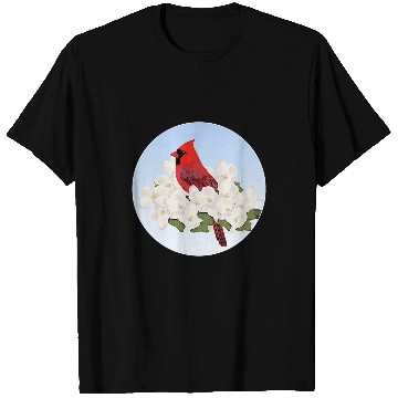 Discover Cardinal Bird Birdlover Birdwatcher Biologist Ornithologist T-Shirts