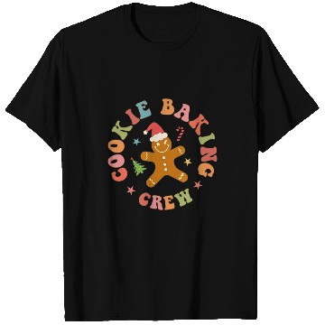 Discover Cookie Baking Crew Christmas Festive Holiday Baking Design T-Shirts