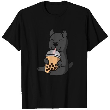 Discover Cane Corso Pet Boba Bubble Milk Tea Cane Corso T-Shirts
