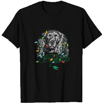 Discover Boykin Spaniel Pet Christmas Lights Boykin Spaniel T-Shirts