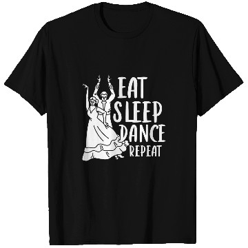 Discover Eat Sleep Dance Repeat Choreographer Dancing Dance Teacher T-Shirts