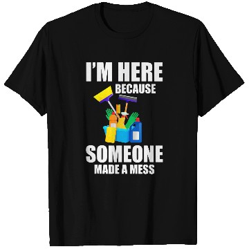 Discover Funny Janitor Housekeeping Cleaners T-Shirts